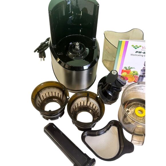 Vitalisci PU-009 Masticating Whole Slow Juice Extractor Cold Press Juicer - Picture 4 of 8